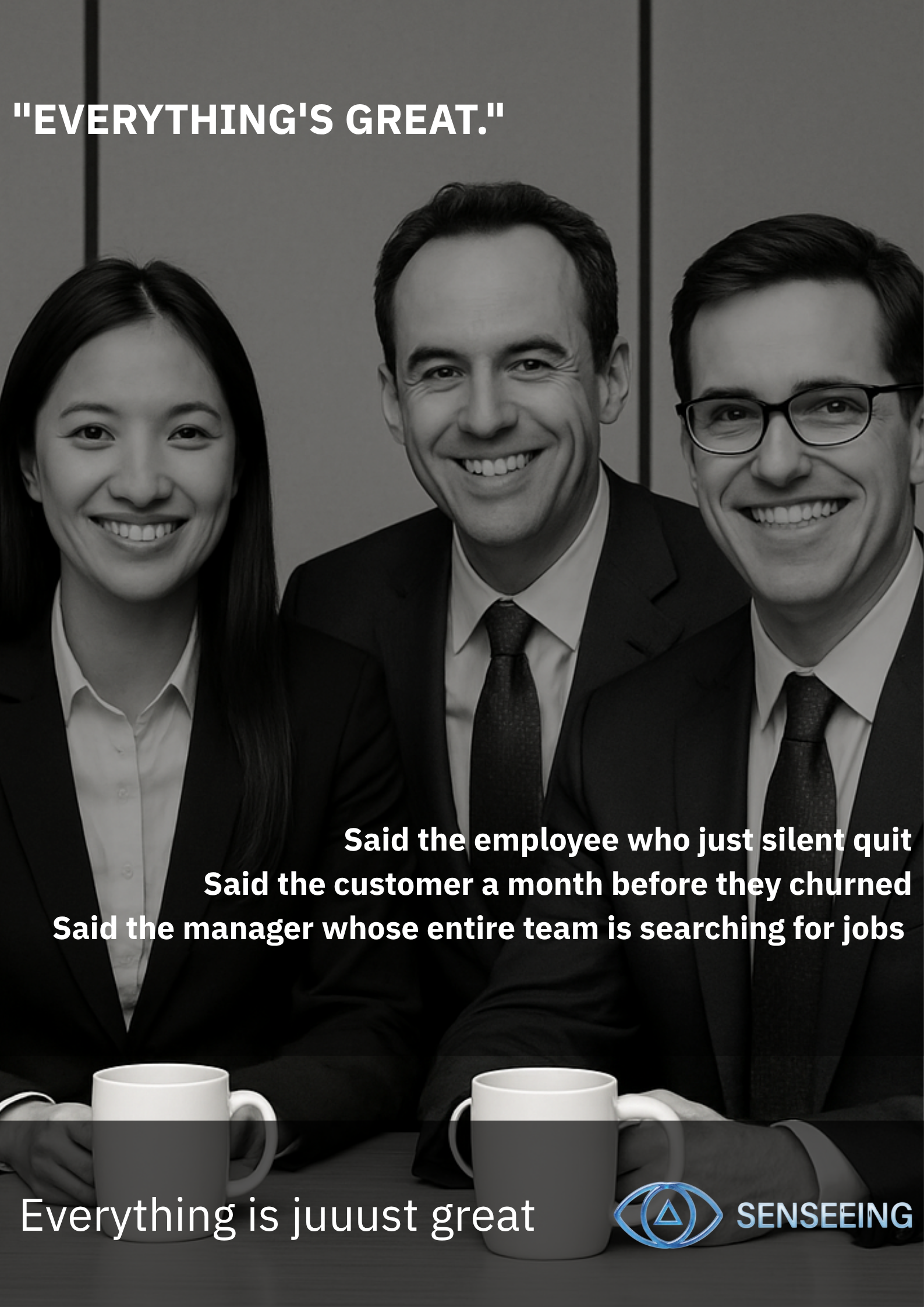 Senseeing — Everything's great