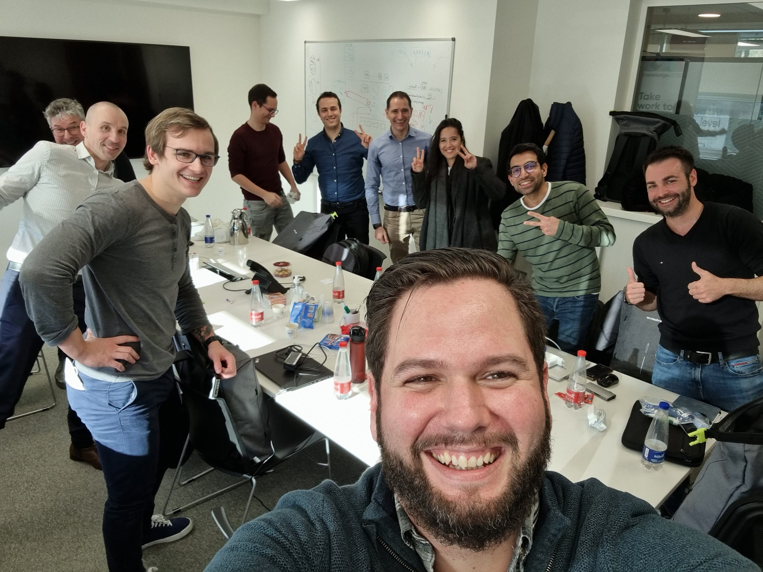 ServiceNow team meeting